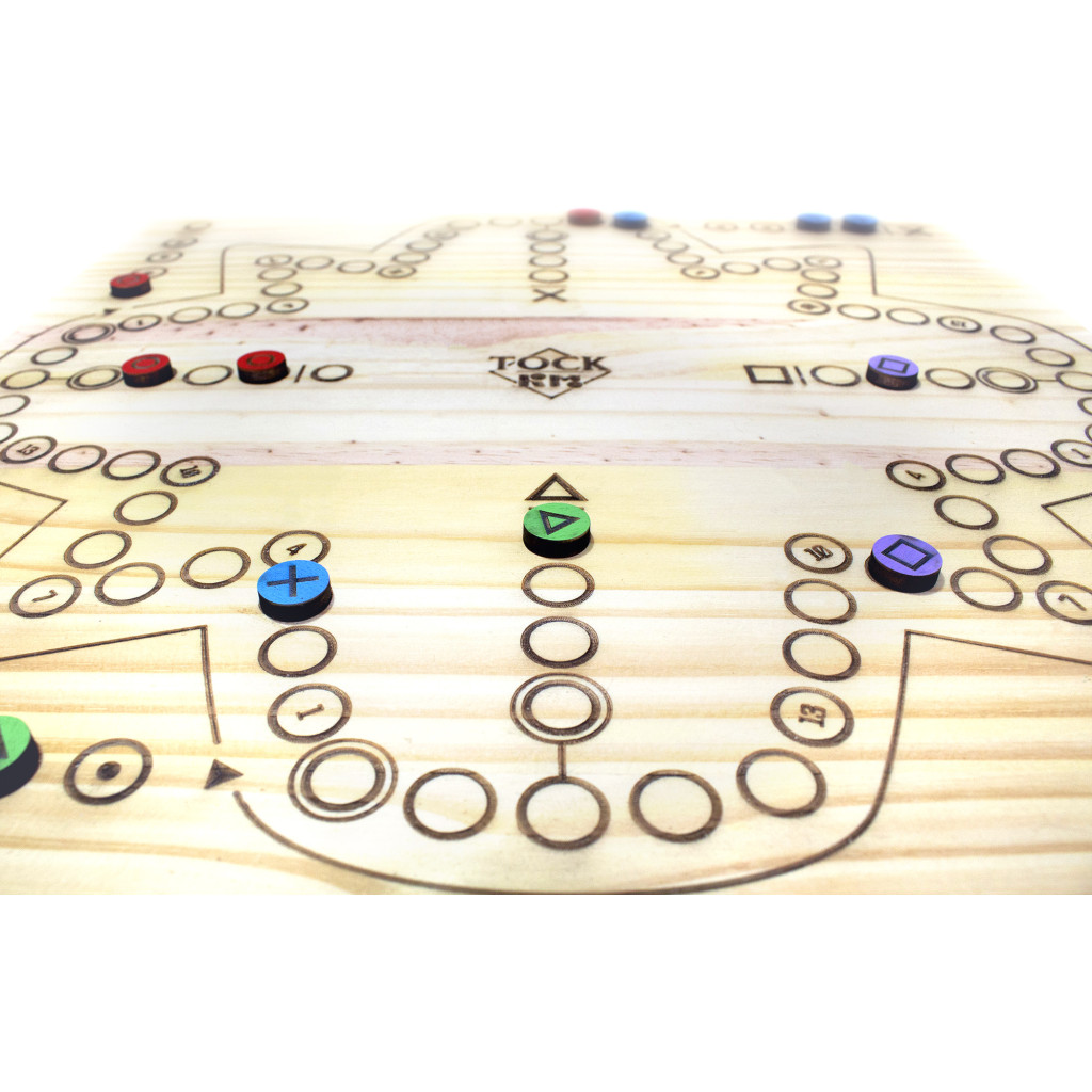 Barri-Tock - Jeu de Tock et Barricade 2 en 1