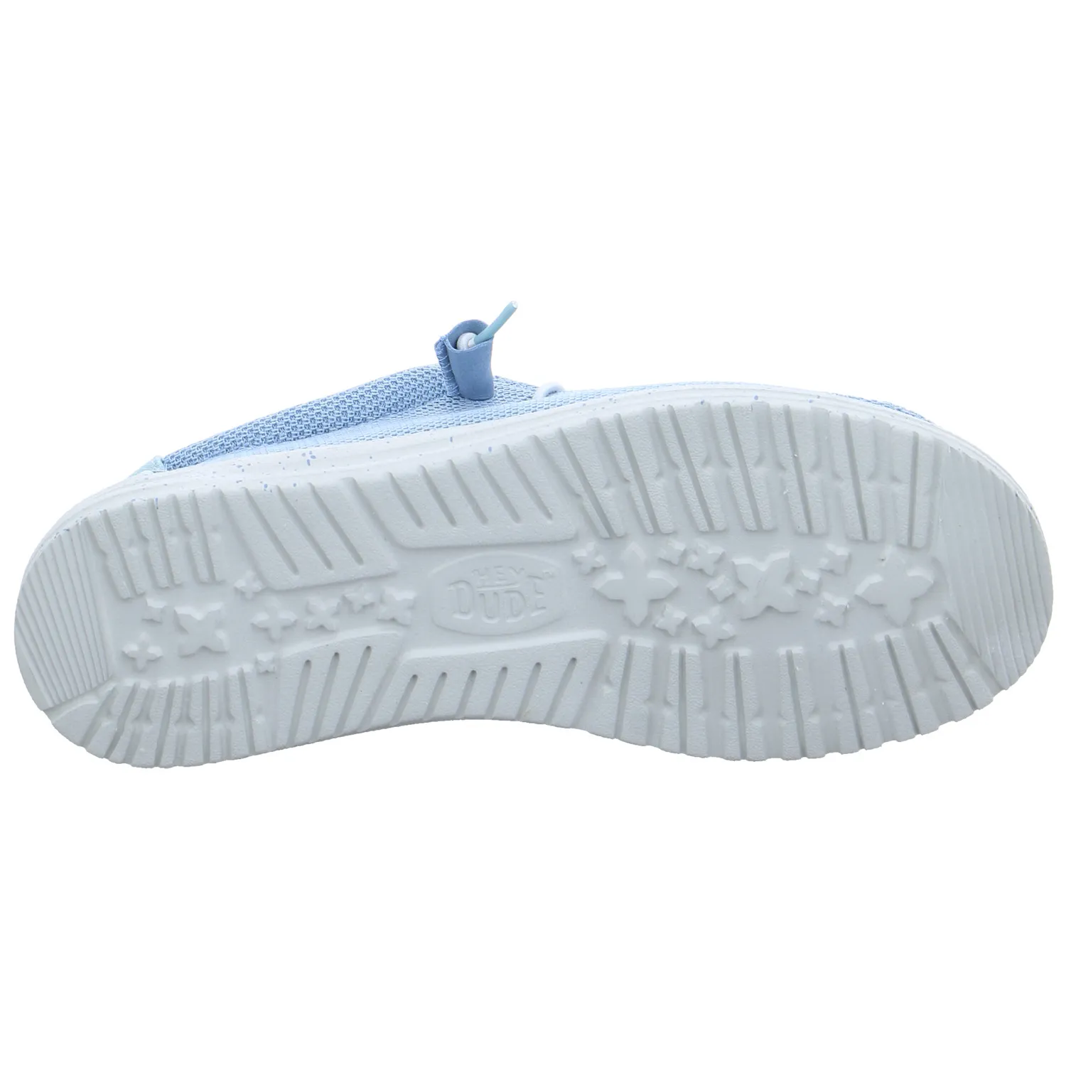 HEY DUDE Halbschuh Hellblau Textil
