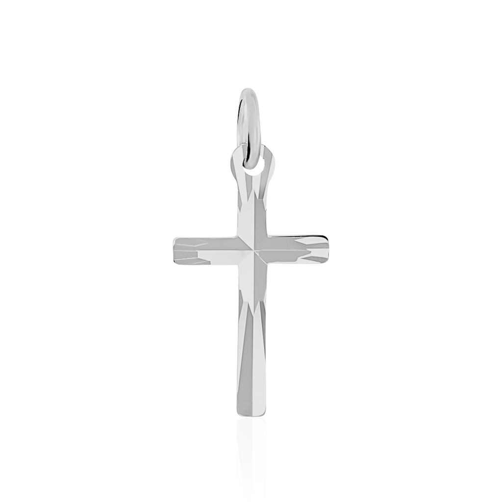 Pendentif Aisse Argent Blanc