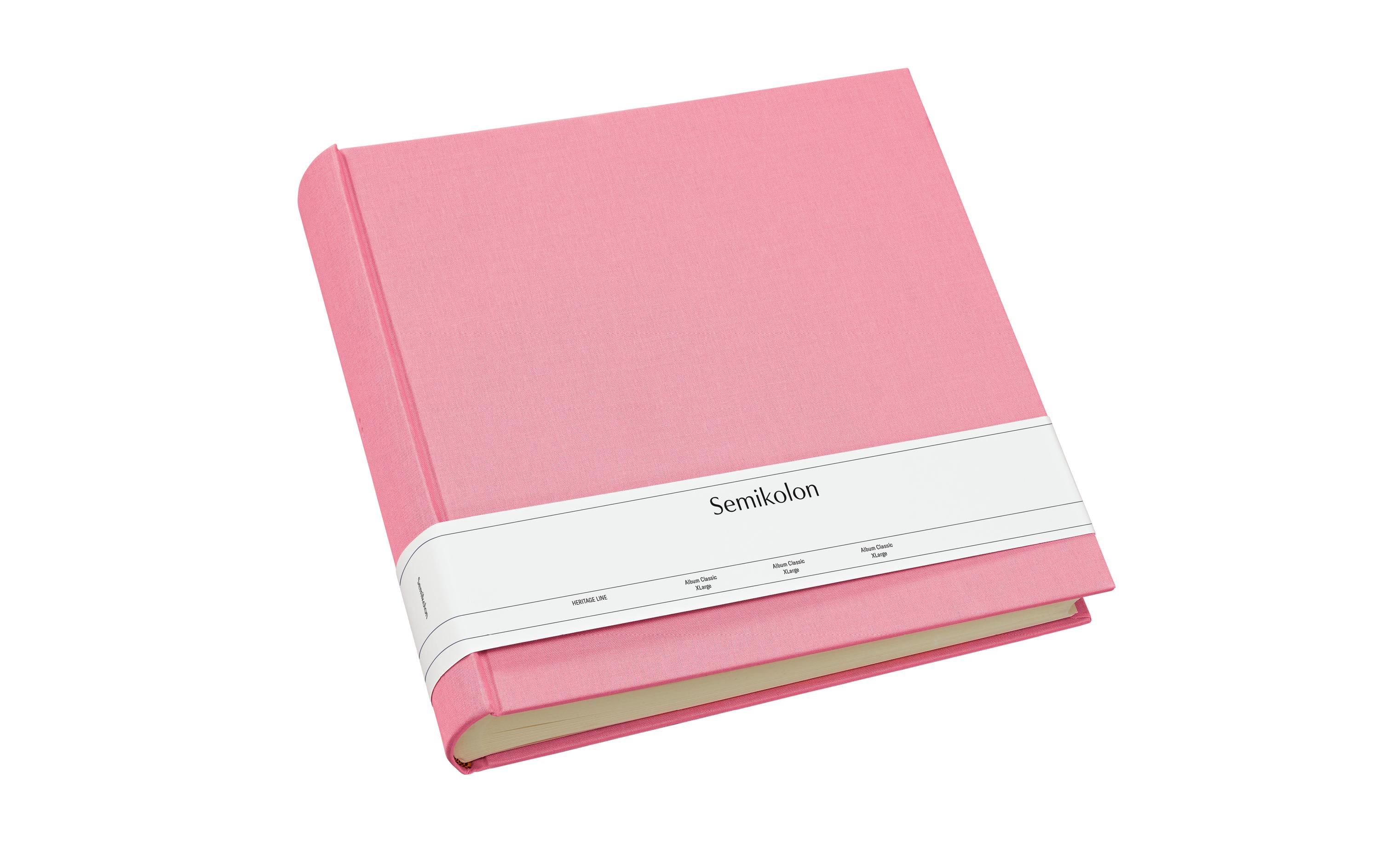 Fotoalbum Xlarge 32 cm x 31 cm Rosa<br>Album für Ihre schönsten Fotos und Erinnerungen