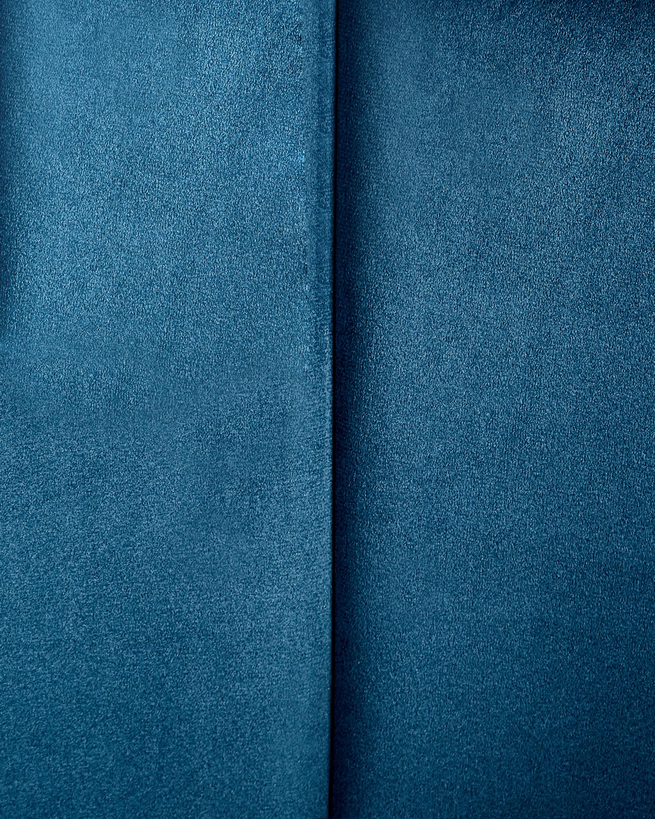 Fauteuil LARVIK Fluweel Blauw