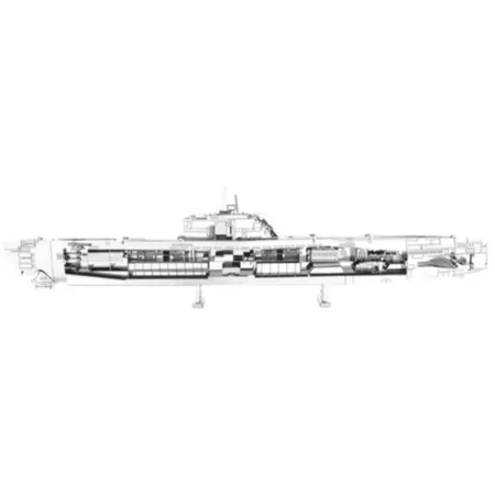 Metal Earth: German U-Boat Type XXI