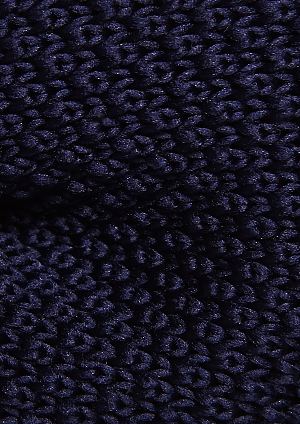 Noeud-papillon tricot uni marine