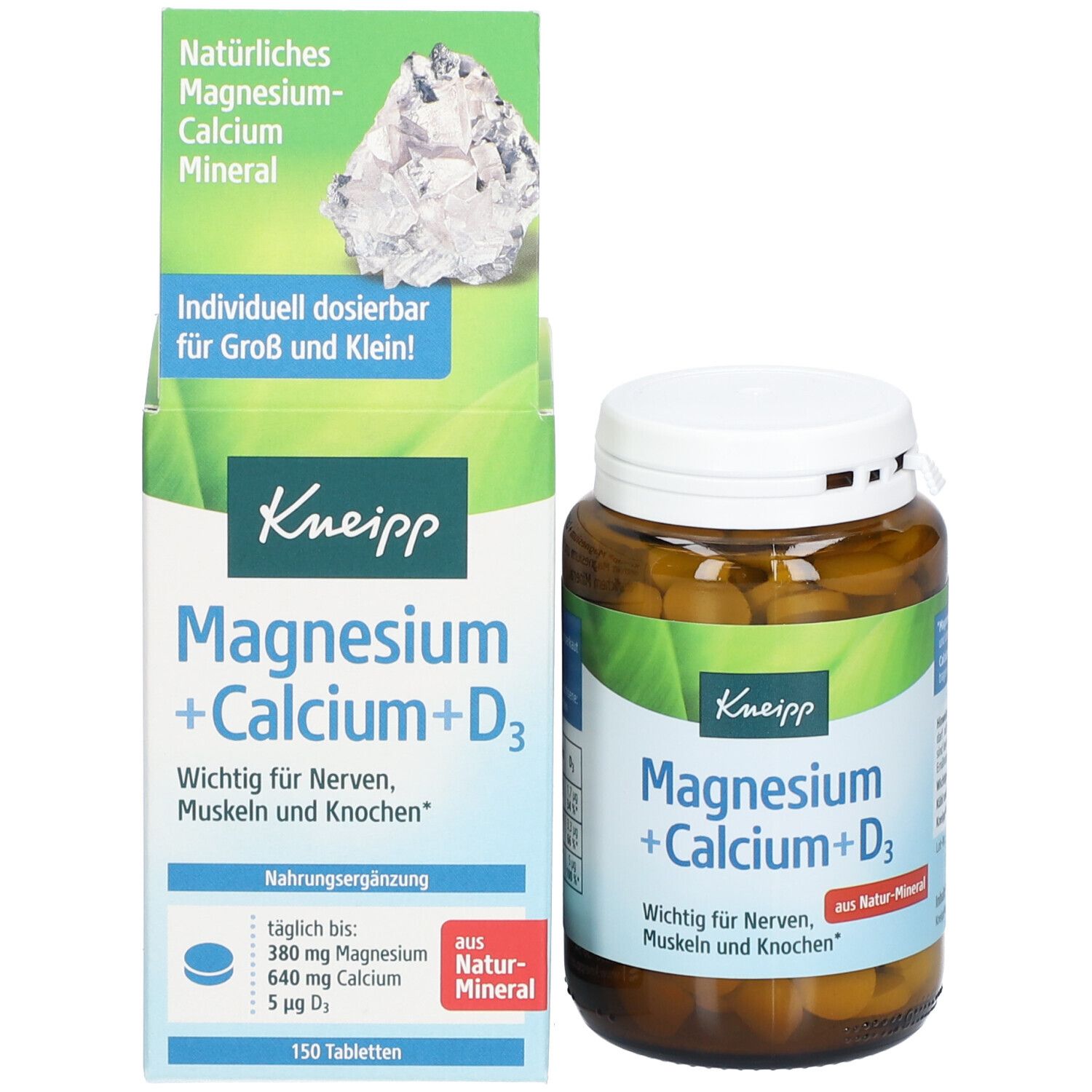 Kneipp® Magnesium + Calcium + D3 Tabletten