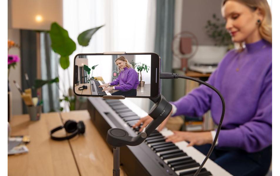 E-Piano P-145B<br>Perfekt für Anfänger mit dem Interesse am Klavierspiel