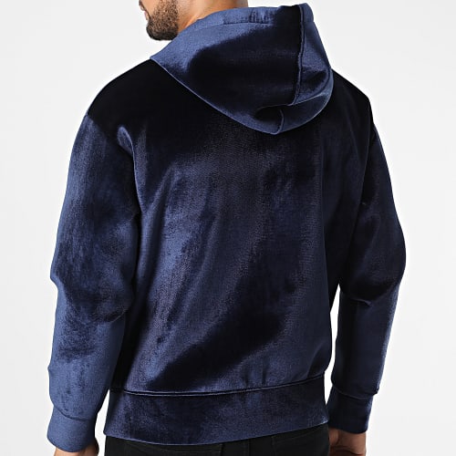 Sweat Zippé Capuche UY894 Bleu Marine