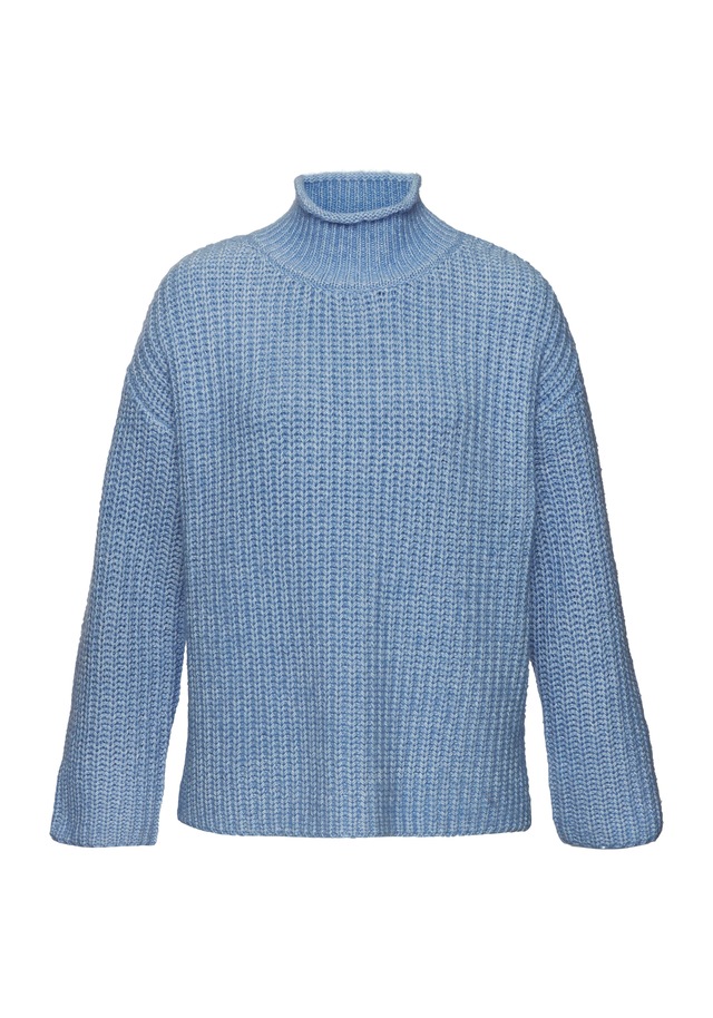 Buffalo Stehkragenpullover , in Melange-Optik