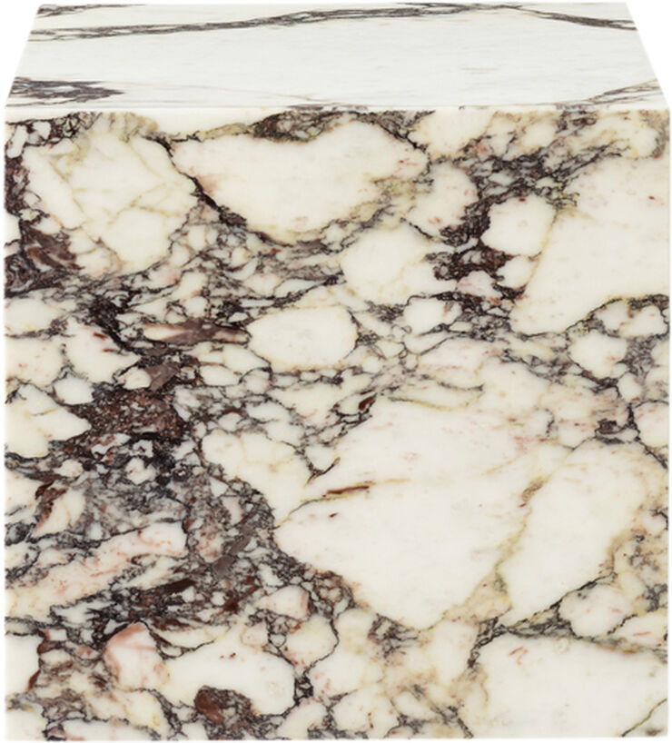 Audo Copenhagen Plinth Cubic, Calacatta Viola Beige