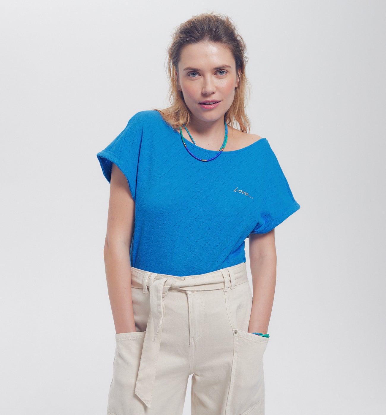 T-shirt broderie 