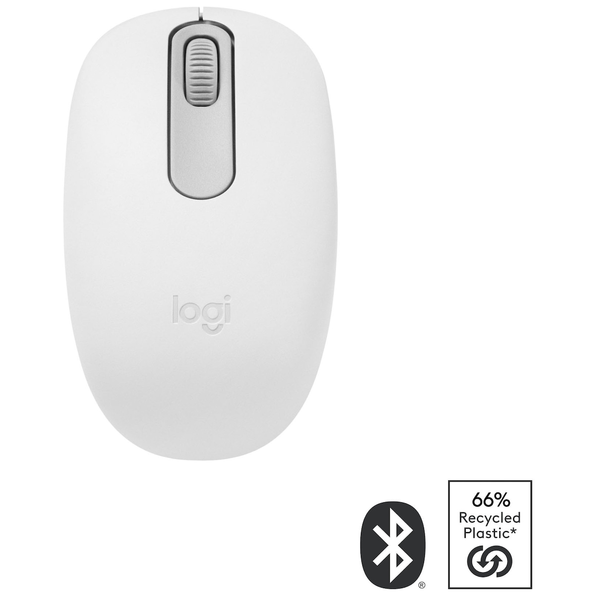 Logitech M196 Bluetooth-mus (hvit)