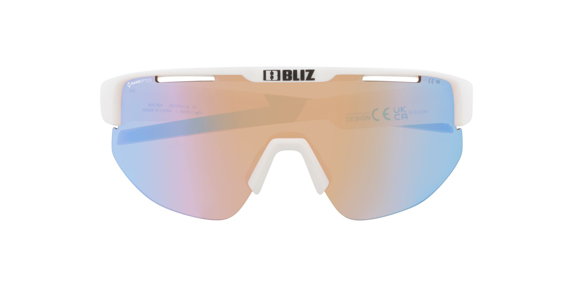 Matrix Coral/Orange Mirror Blue