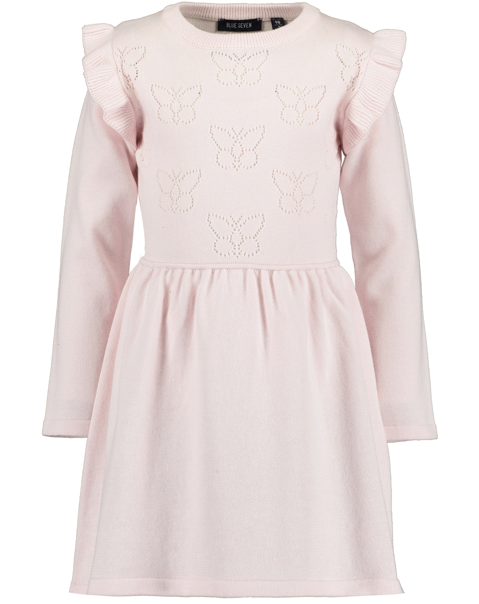 Strickkleid SCHMETTERLINGE in rosa