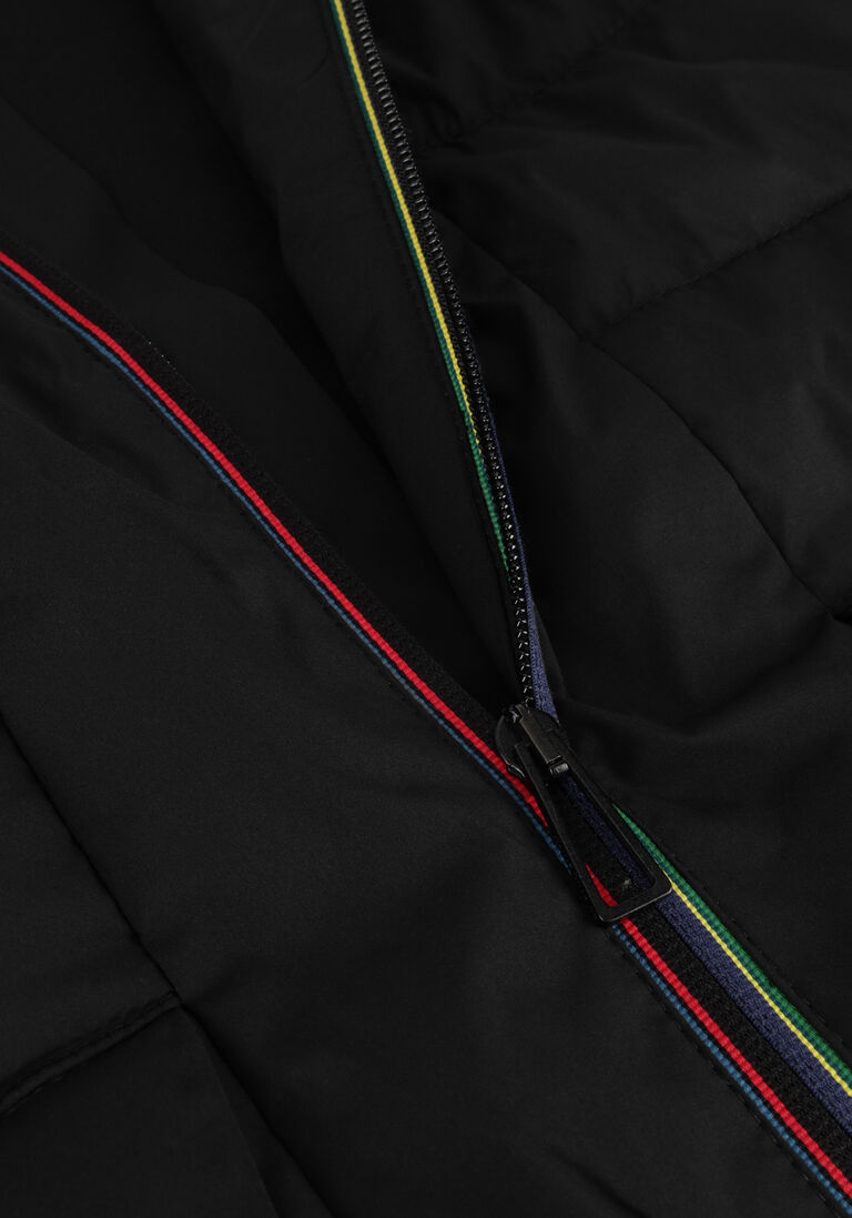 PS PAUL SMITH zwarte ps paul smith bodywarmer mens rec wadding mixed media gilet