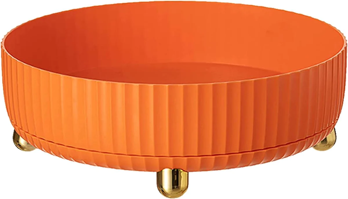 plateau rotative multifonction à épices orange Vendos85