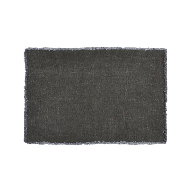 Libeco Set de table Pacific | Vert kaki