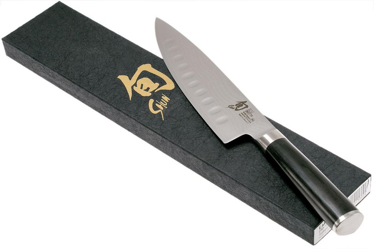 Kai Shun Koksmes met groeven 20 cm