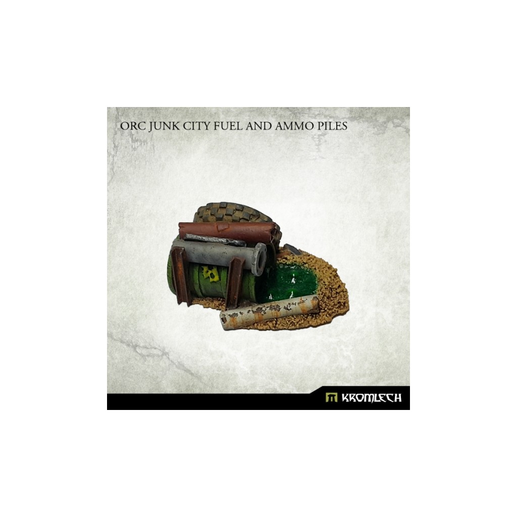 Orc Junk City Fuel and Ammo Piles