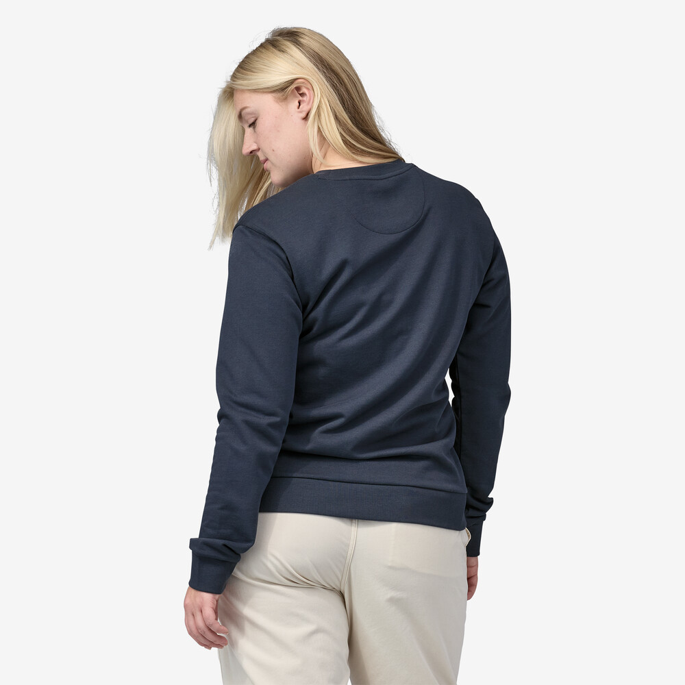 Regeneratives Sweatshirt aus Bio-zertifizierter Baumwolle mit Rundhalsausschnitt