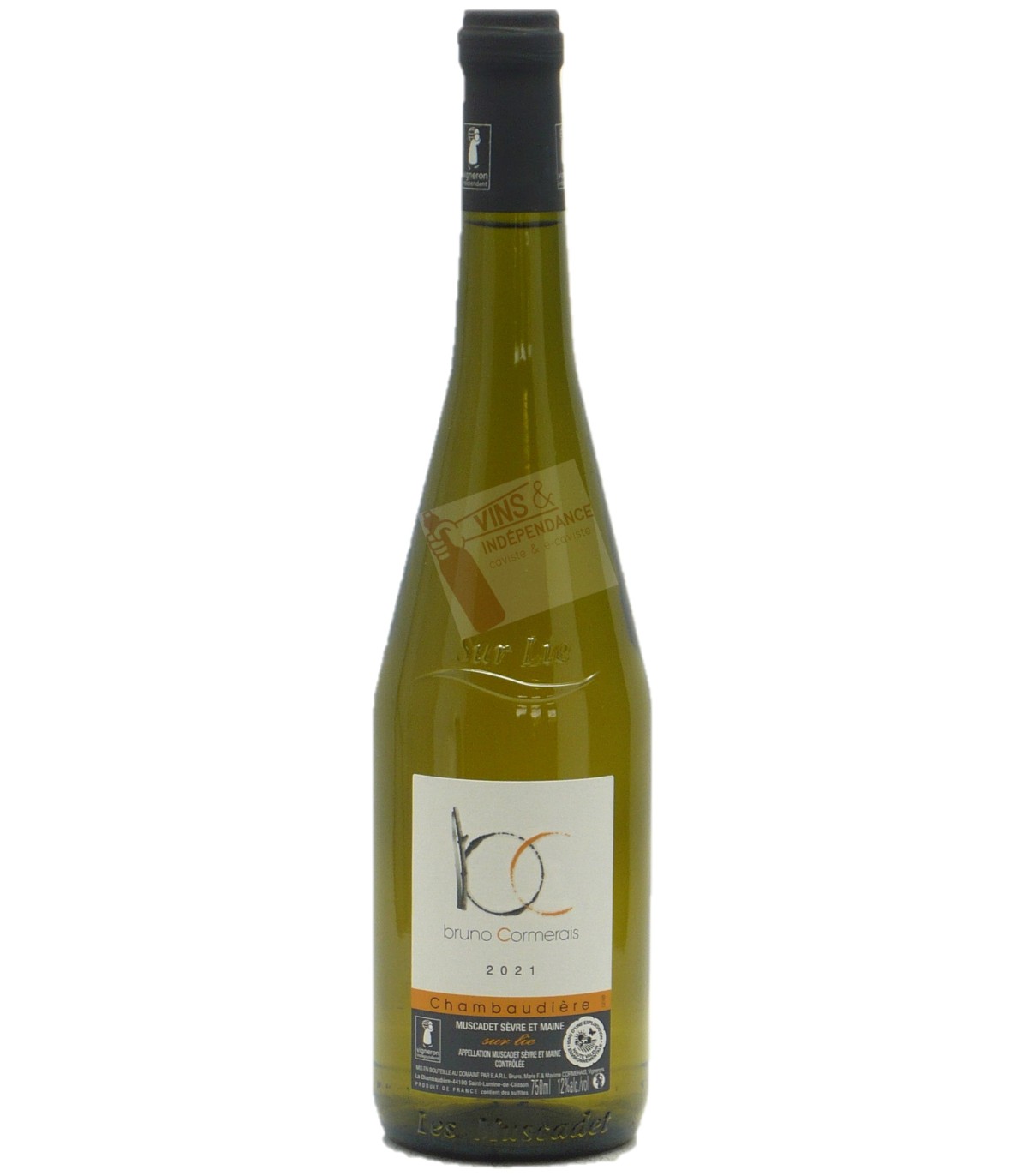 Domaine Bruno Cormerais Muscadet Sèvre et Maine sur Lie