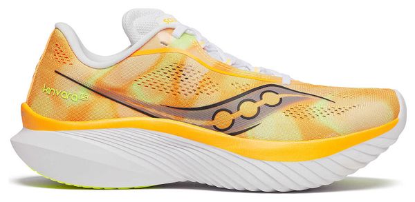 Chaussures Running Saucony Kinvara 15 Orange/Blanc Femme