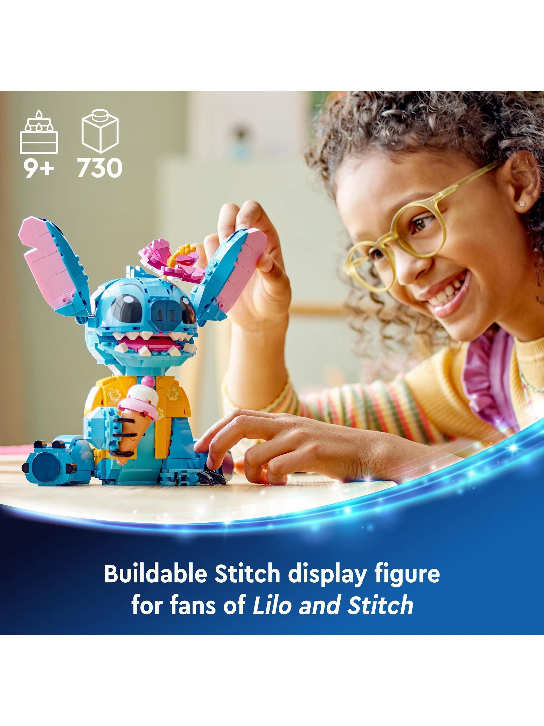 LEGO Kids Disney Stitch Buildable Playset 43249