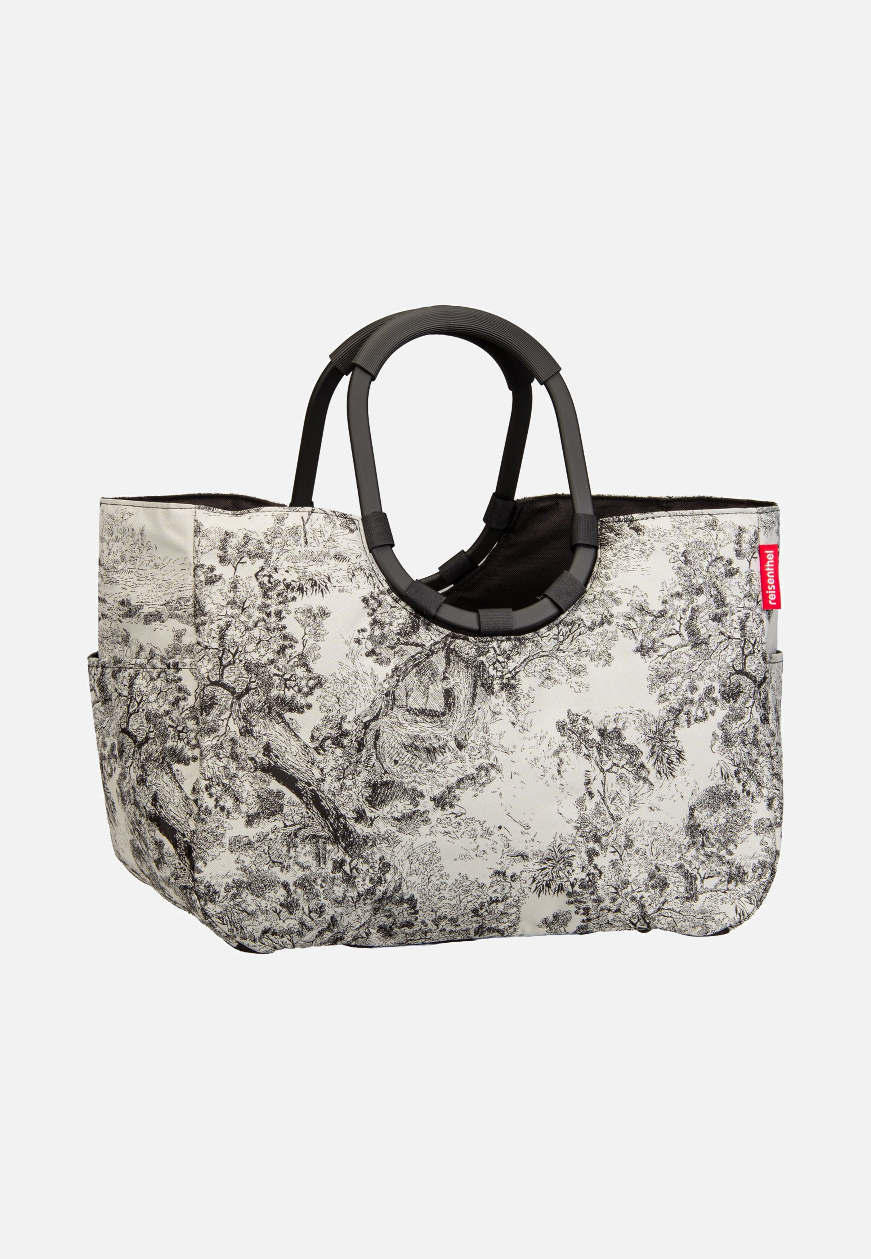 loopshopper L special edition Jacquard Grey - Einkaufskorb