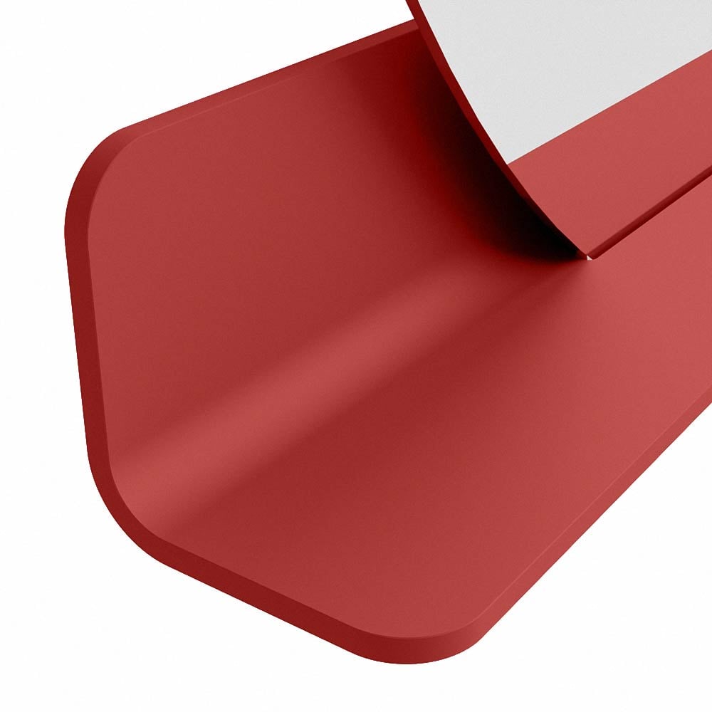 Mondiaz Spot spiegel rond Ø120cm met planchet fire