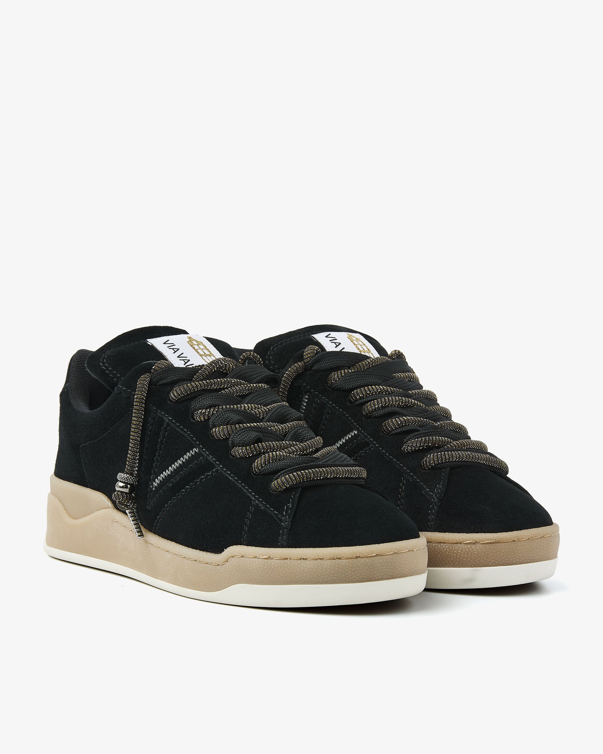VIA VAI zwarte dames sneakers Sam Kyli