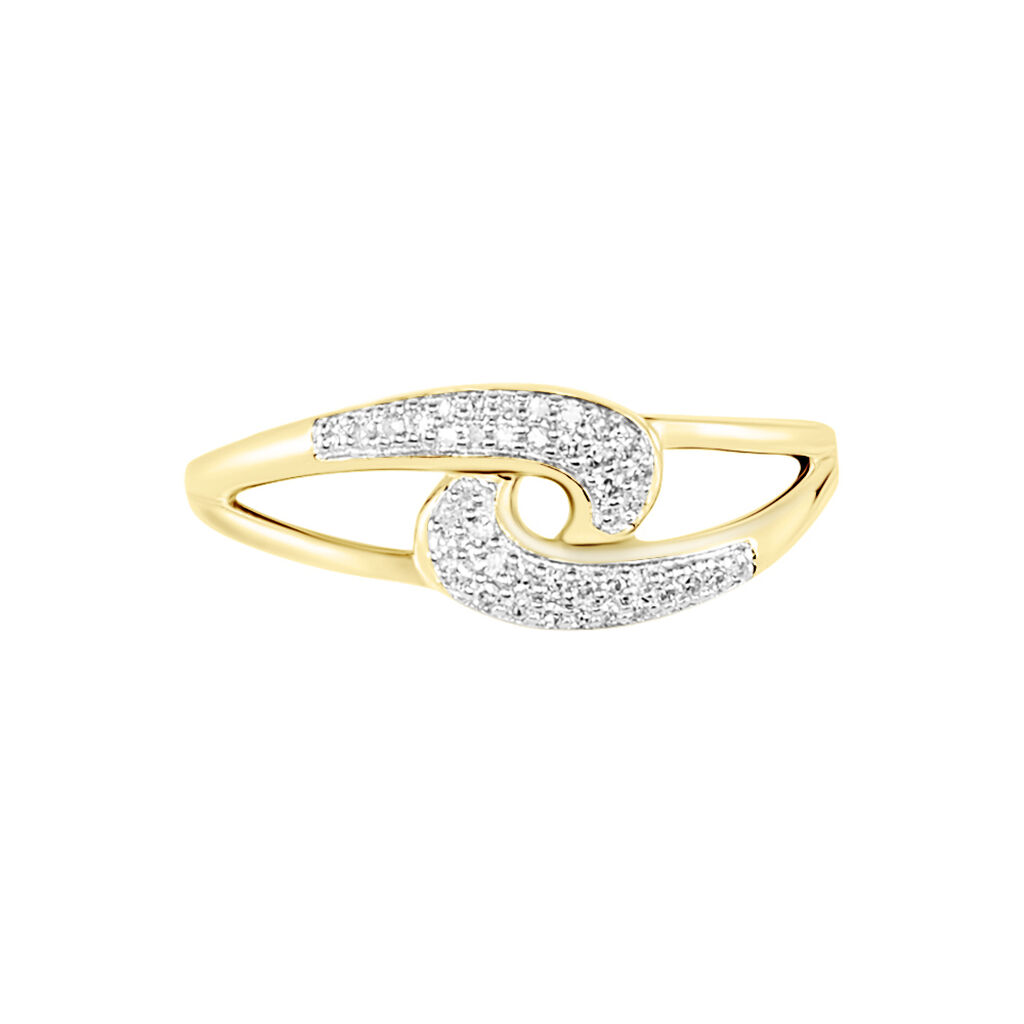 Bague Melisianne Or Jaune Diamant