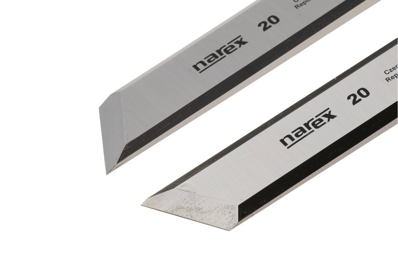 Narex Wood Line Plus Skew Chisel Set 851670, schuine beitelset 20 mm 30°, 2-delig