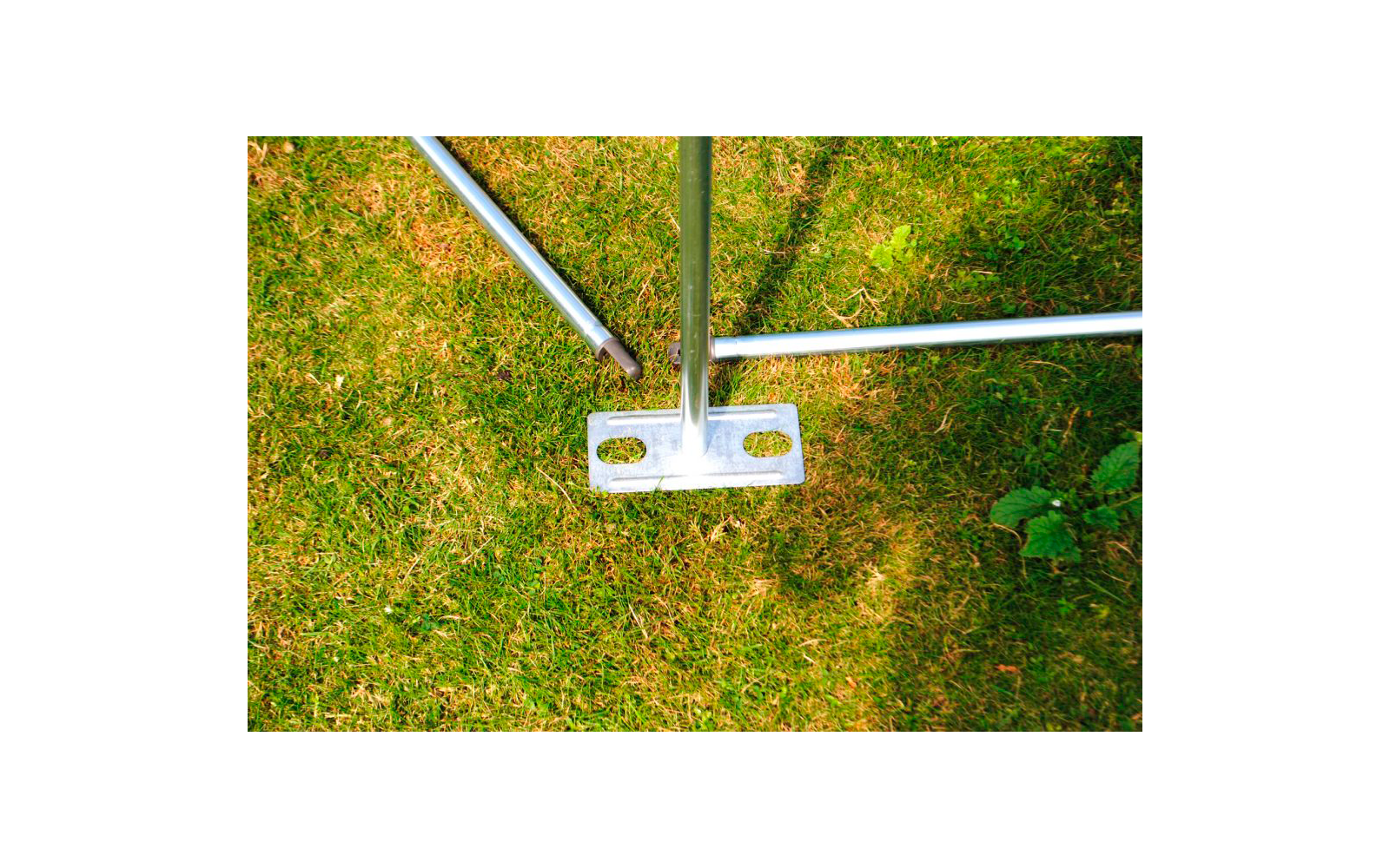 Walker Dreiteiliger Windschutz mit Alu Stangen WS-1