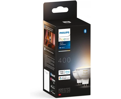 Philips HueWA 5.1W MR16 2P EU