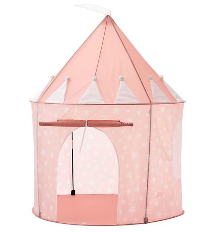 Kids Concept Spielzelt - Spielzelt - 100x130 cm - Rosa m. Sterne