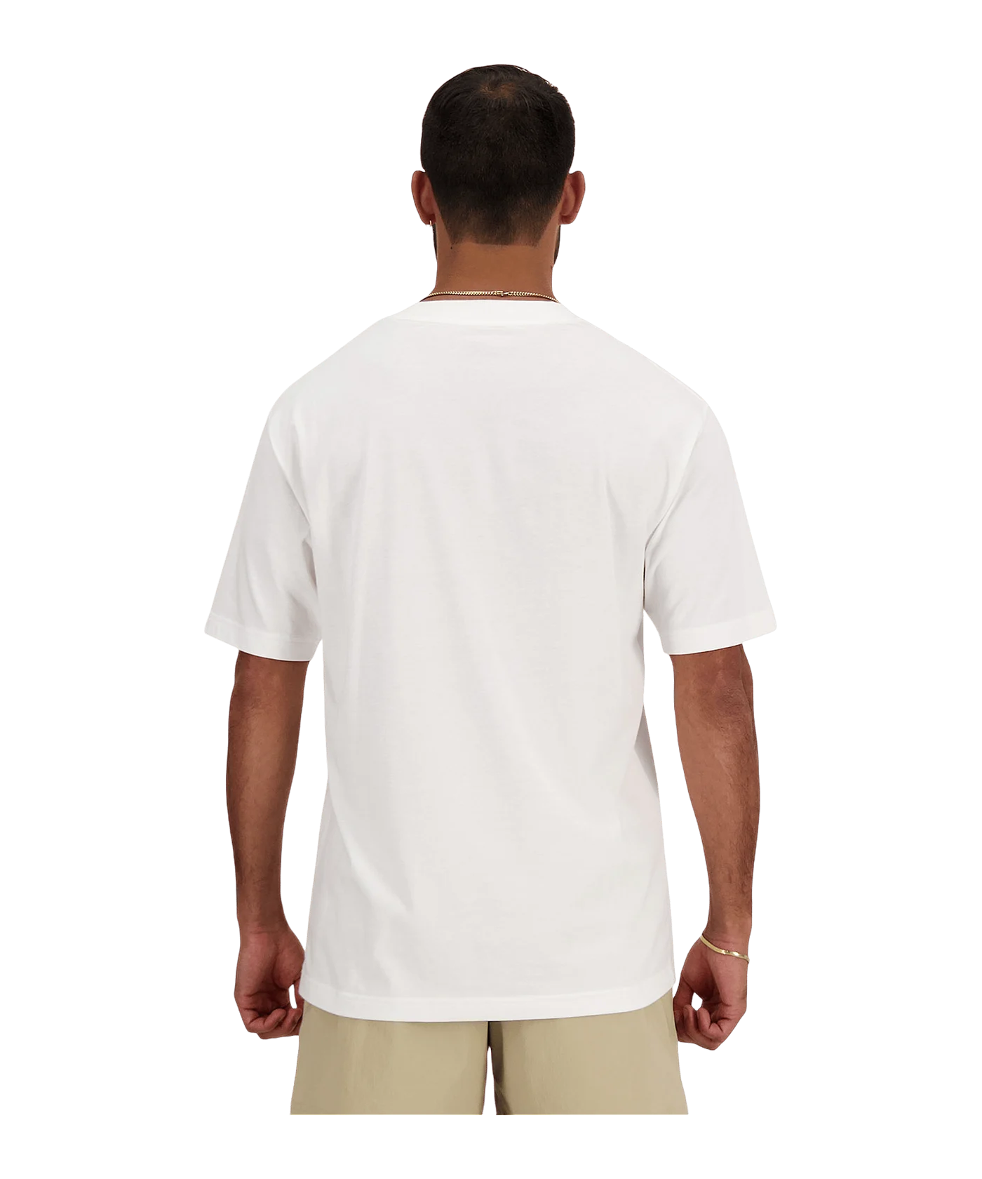 New Balance Sport Essentials Cotton T-Shirt Weiss FWT