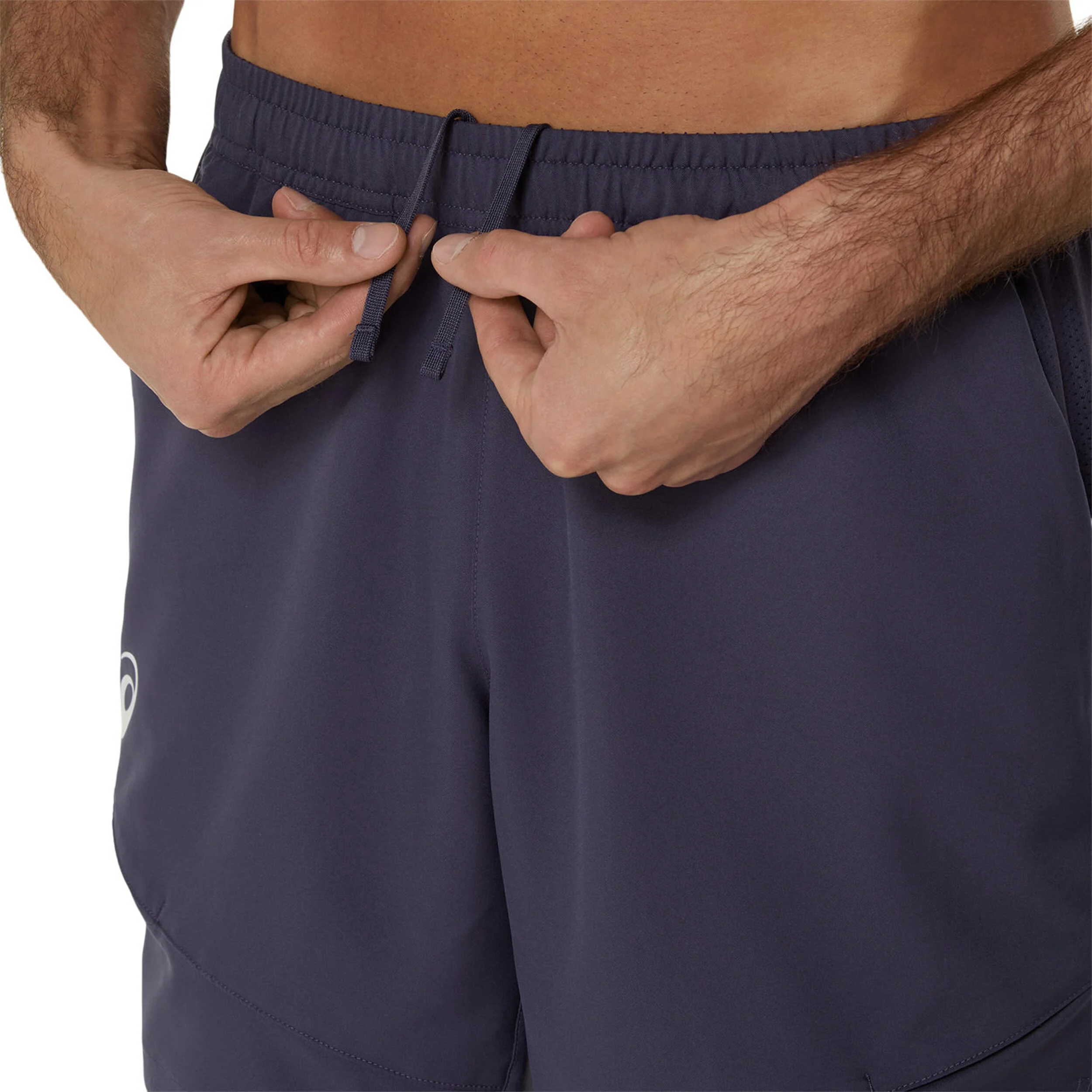ASICS Match 7in Shorts Hommes - Bleu Foncé