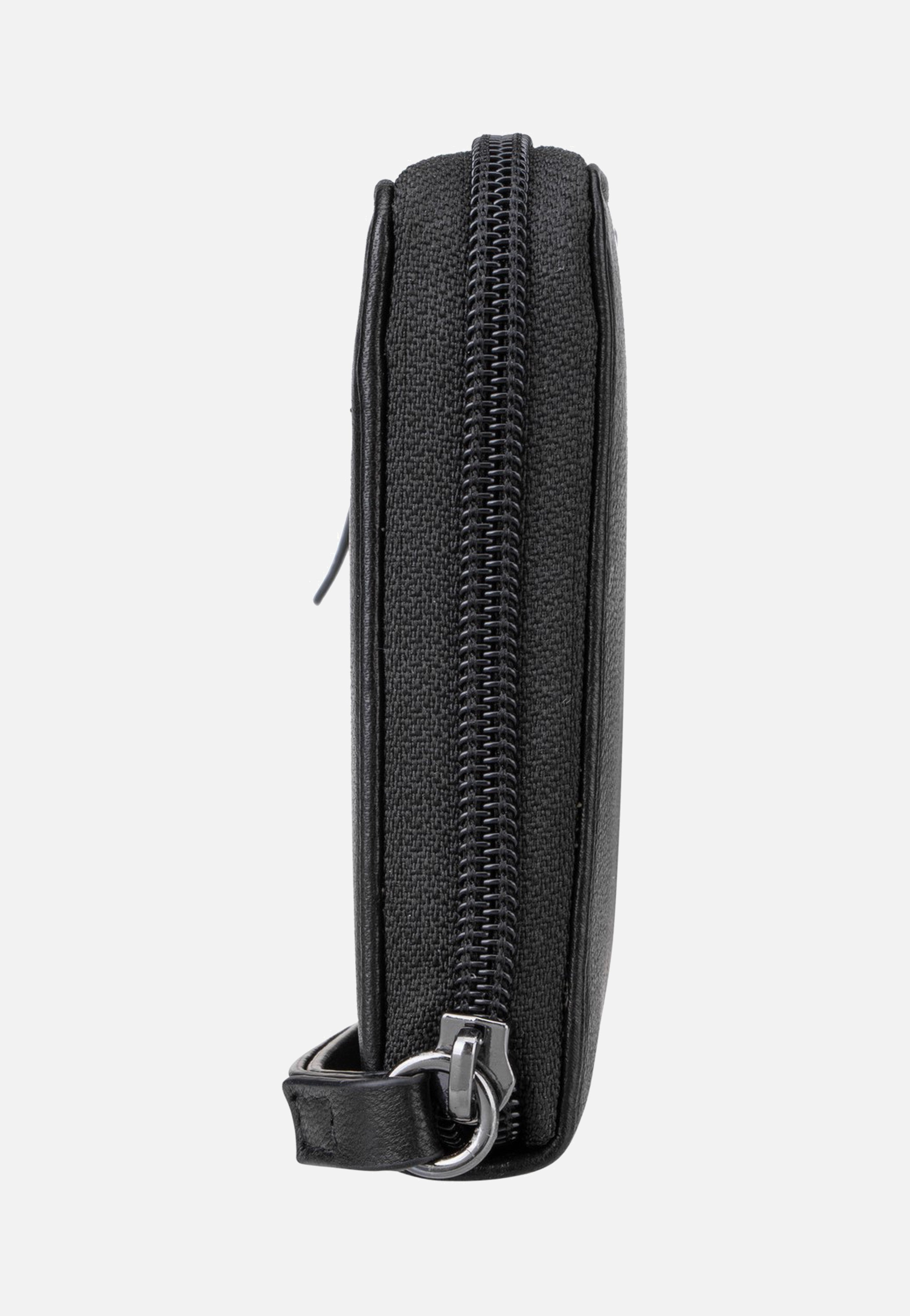 Black Magic Zip-Ladies Longwallet Black - Portemonnaie