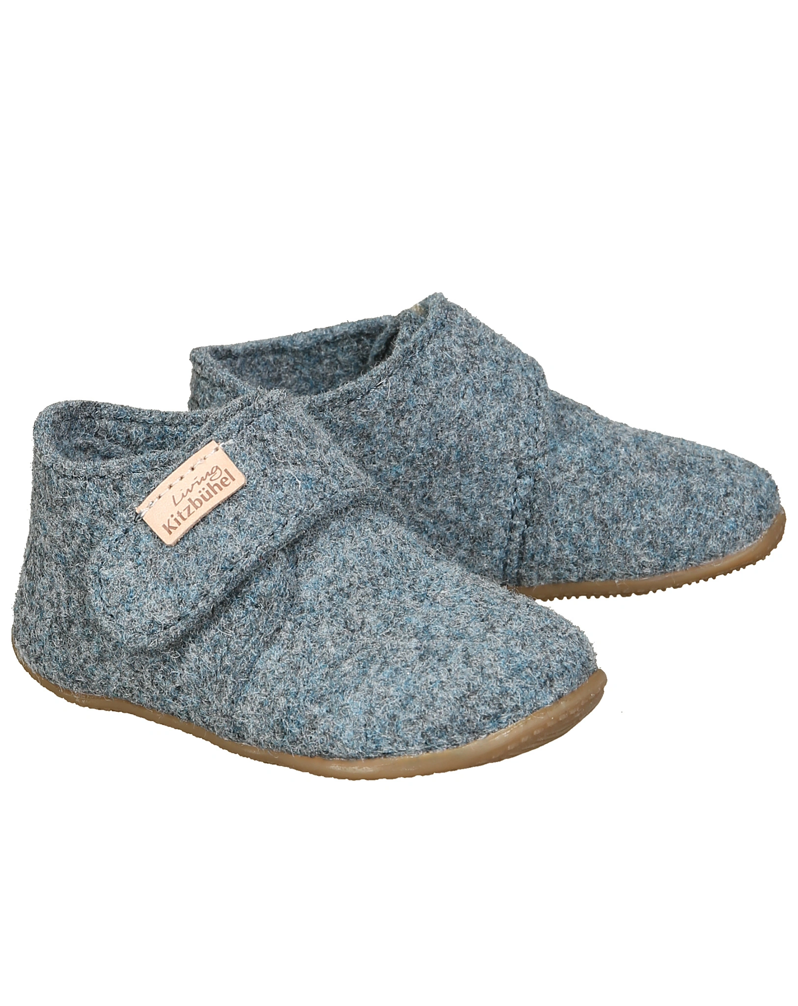 Klett-Hausschuhe FILZ UNI in circular grey