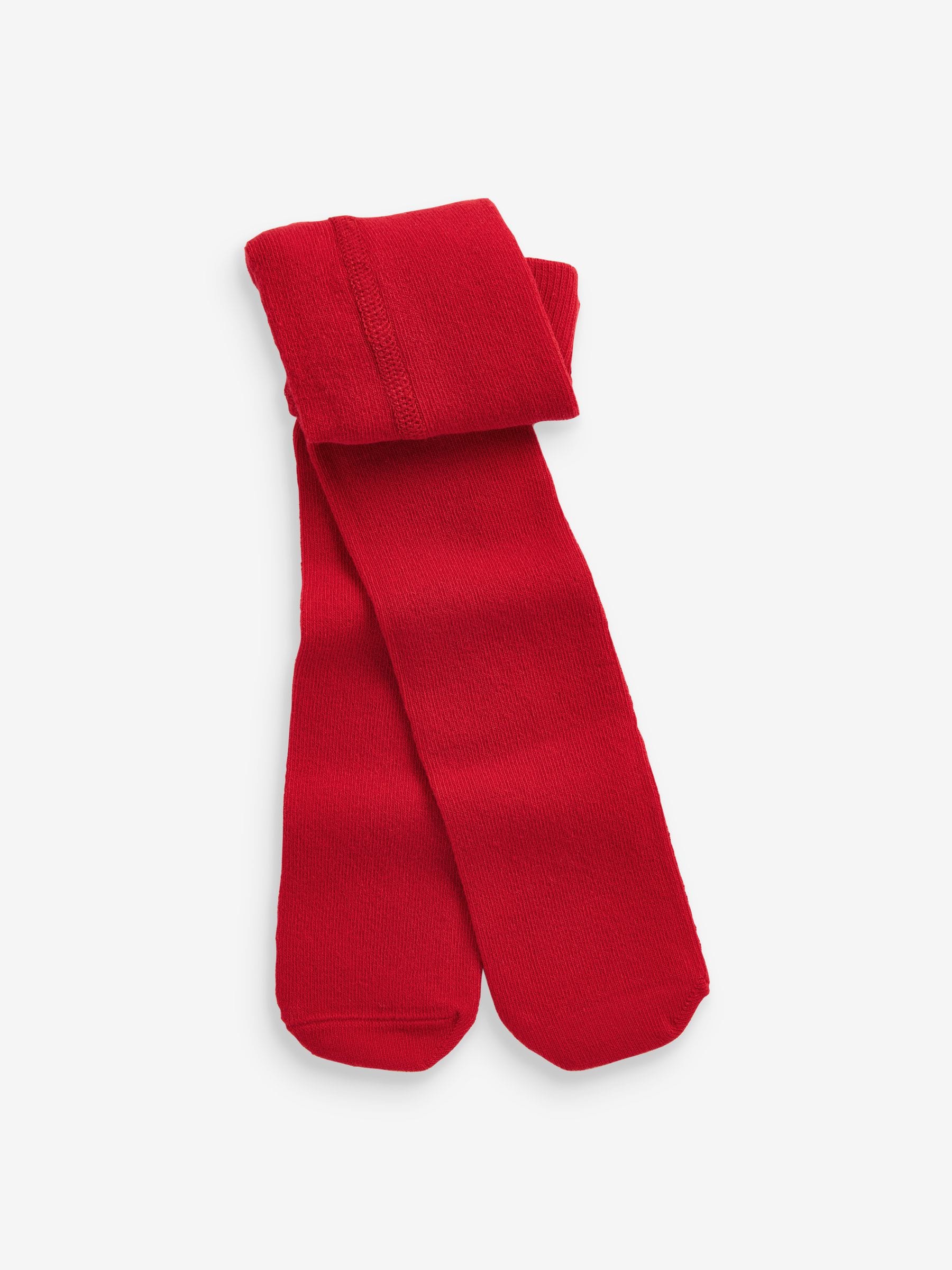 Rood - Enkele panty (0mnd-2jr)