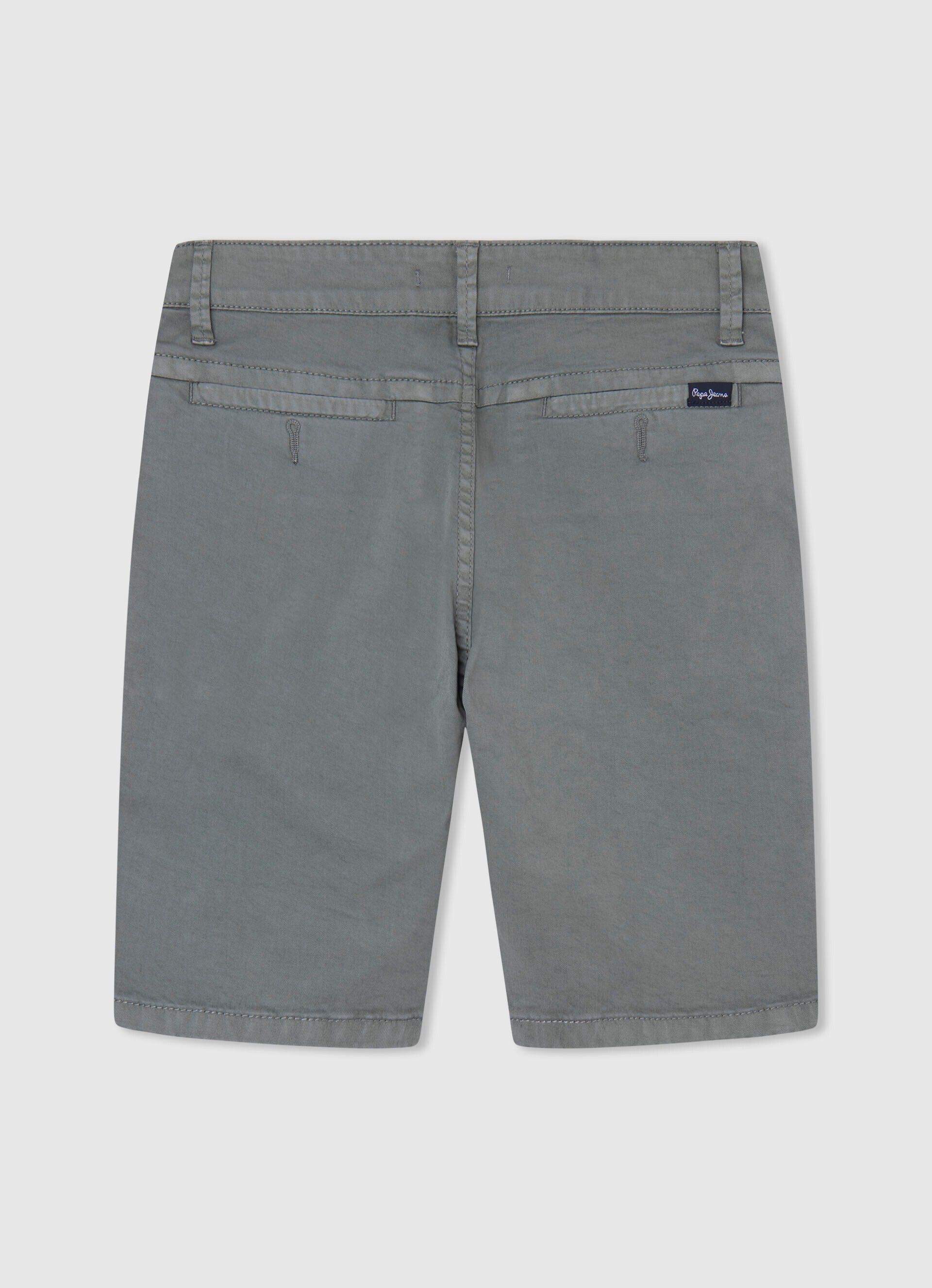 Bermuda Chinesa Regular Fit - verde-esmeralda