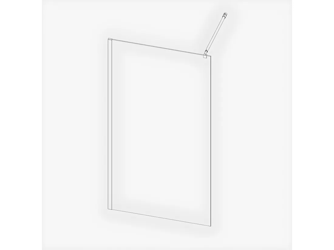 Paroi de douche fixe FRESH 70 cm