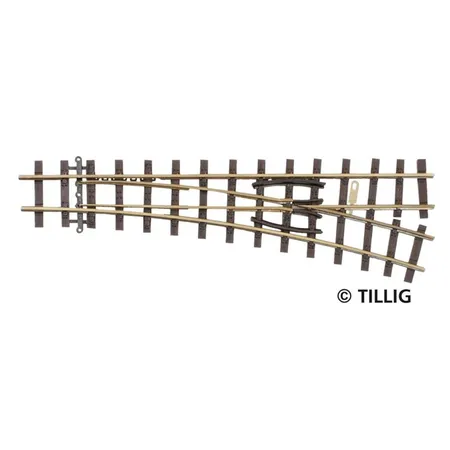 Tillig 85637 EW rechts 18° HOe Spur H0e