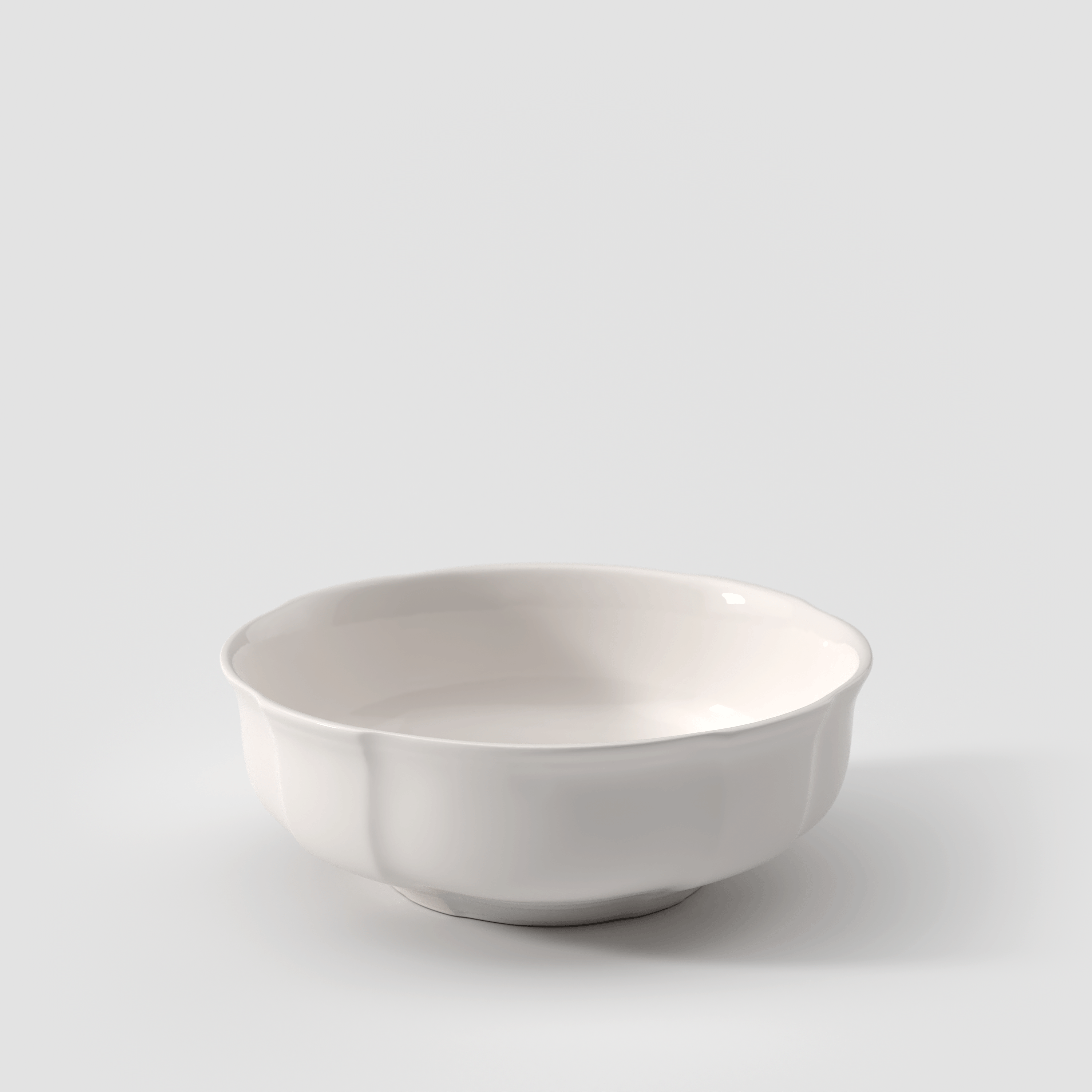 Manoir Dessert bowl White, 11.9 oz, Premium Porcelain