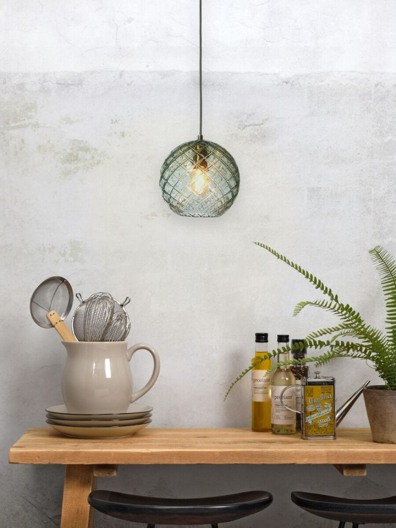 It's about Romi Venice hanglamp bol Ø22 groen