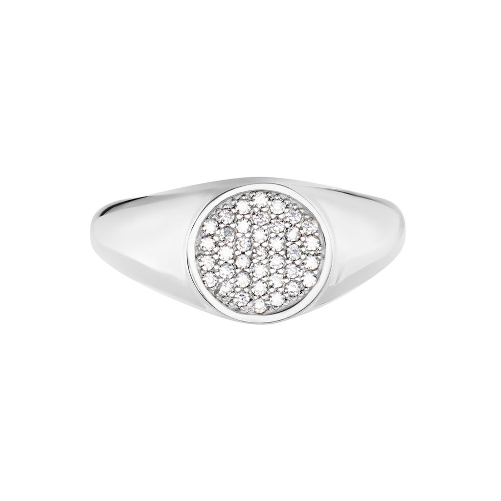 Bague Ferreol Argent Oxydes De Zirconium