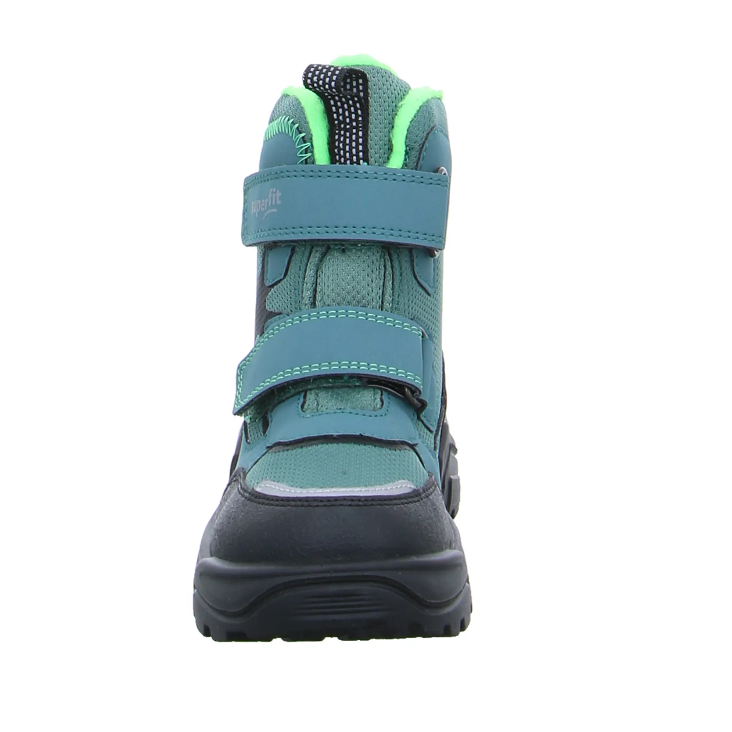SUPERFIT Kleinkinder-Snowboot  Membran Grün Textil  Winterstiefel Unisex