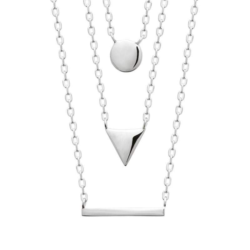 Collier Femme - Argent 925 - Longueur : 40 cm
