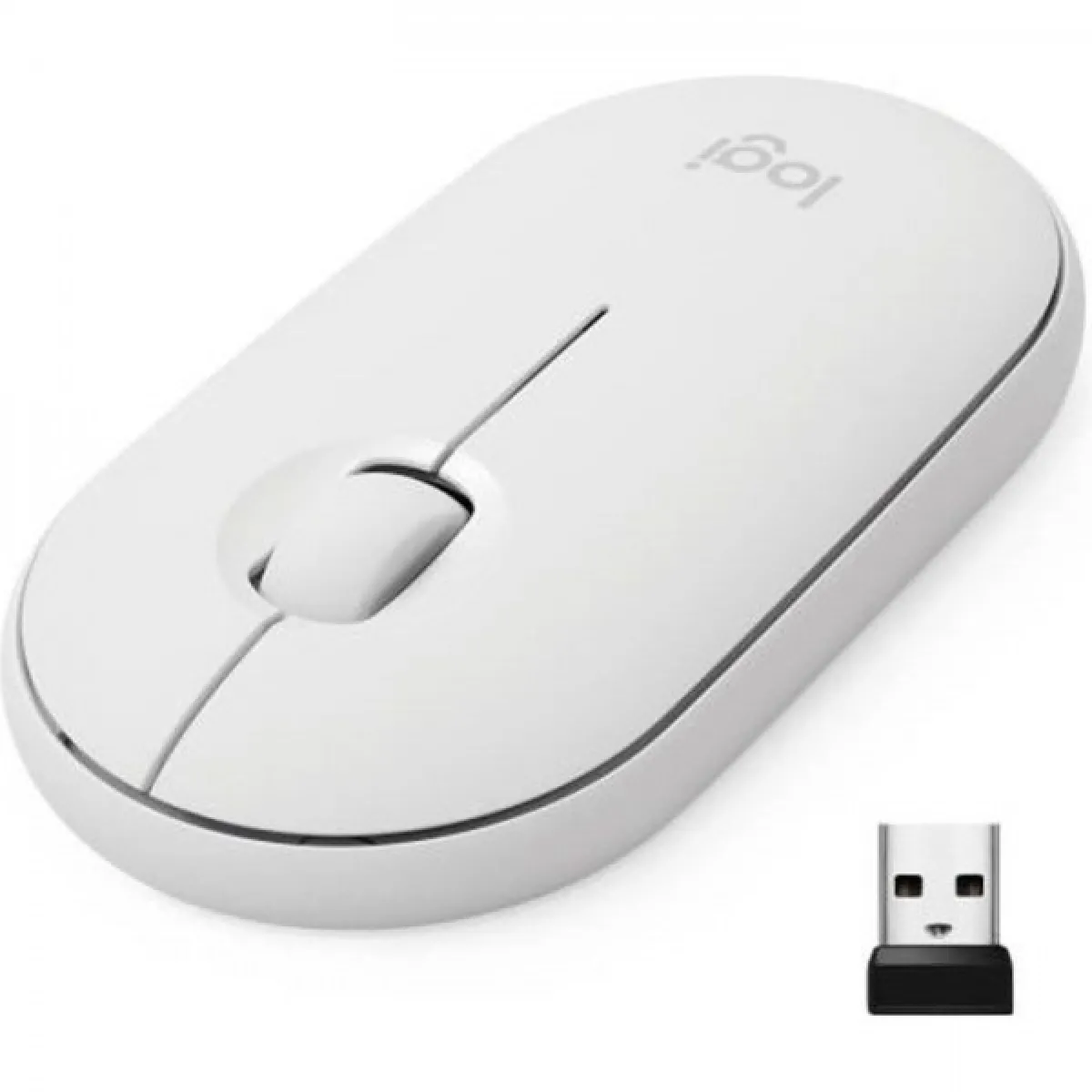 LOGITECH M350 Pebble - Blanc