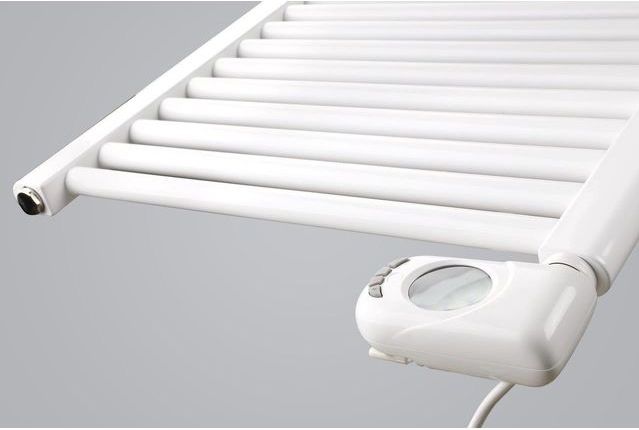 Zehnder - Aura E - Elektrische Handdoekradiator - Wit - Staal