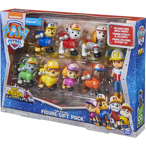 Paw Patrol Big Trucks figur gavesæt