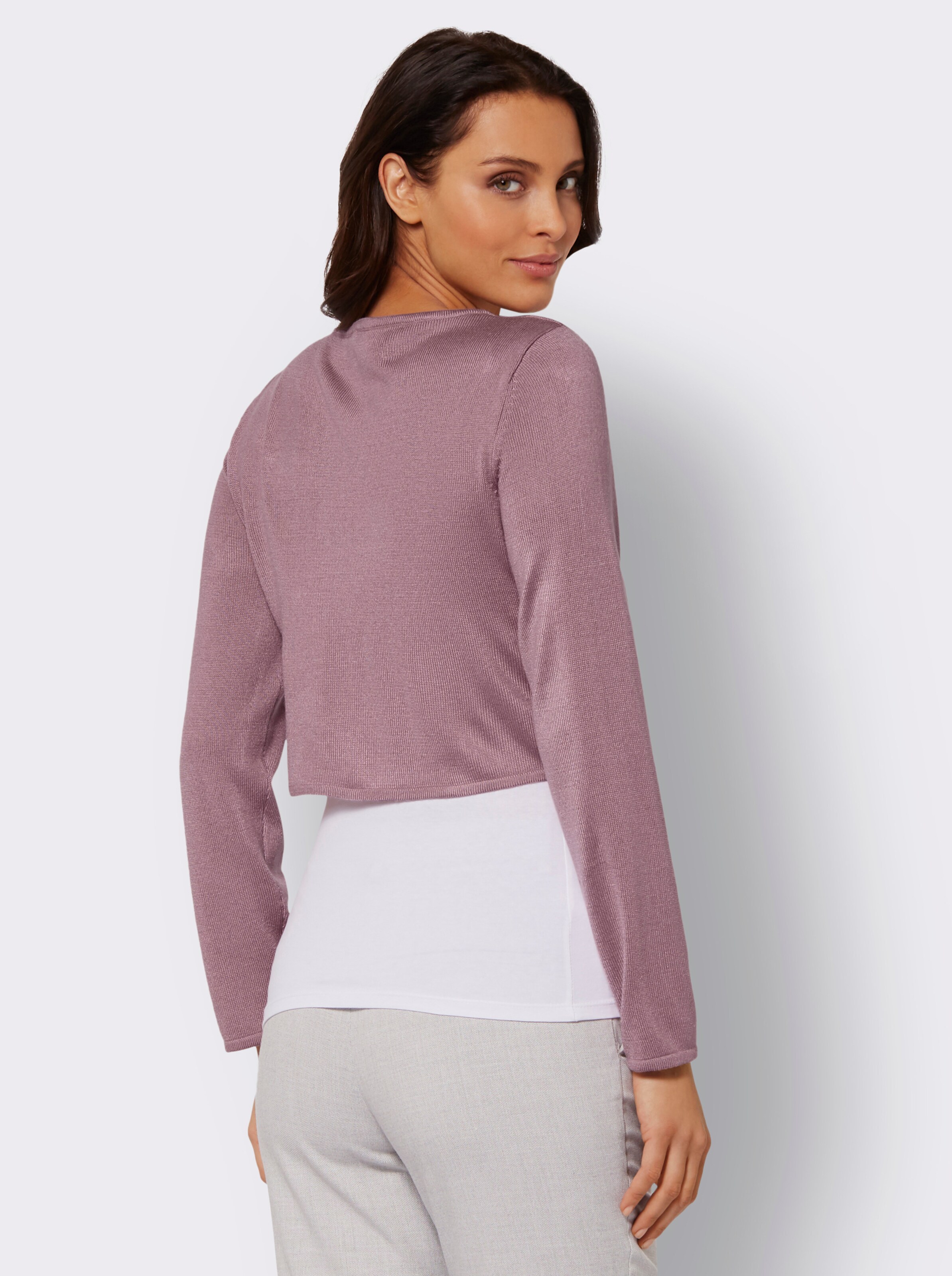 Bolero in Feinstrick-Qualität, wärmend